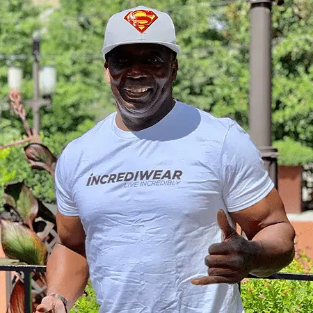 Billy Blanks ha scelto Incrediwear per la prevensione e il recupero da infortuni sportivi.